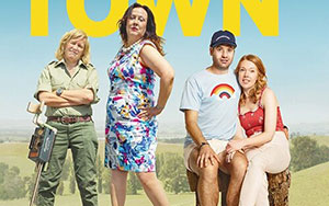 Official poster of David White`s comedy film `This Town`